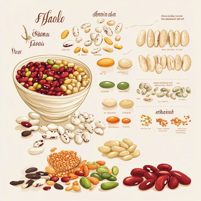 A delicious serving of the classic Italian dish Pasta e Fagioli, highlighting the rich flavors and traditional ingredients of pasta and beans. A traditional bowl of Pasta e Fagioli with pasta, beans, and tomato broth, garnished with parsley and cheese.