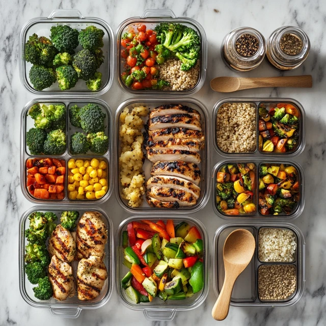 A delicious chicken and broccoli dish with various sauce options, showcasing garlic butter, teriyaki, and lemon herb dressing for added flavor variety. A serving of chicken and broccoli with different sauce options, including garlic butter, teriyaki, and lemon herb dressing.